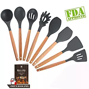 Best Wood Handle Kitchen Utensils Non Stick