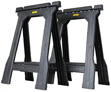 Best Stanley Folding Adjustable Sawhorse