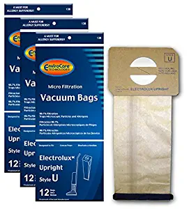 Best Electrolux U Vacuum Bags