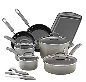 Best Rachael Ray 12 Piece Cookware Set Orange