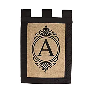 Best Winter Initial Garden Flag