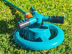 Best Automatic 360 Rotating Adjustable Garden Water Sprinkler, With 3 Arms Sprayer