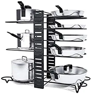 Best Pot Rack Side Of Cabinet