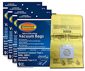 Best Kenmore Vacuum Bag Type C