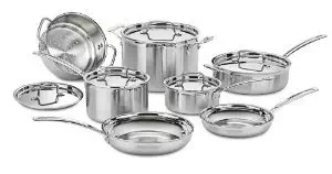 Best Cuisinart Multiclad Cookware Set (8-Piece)