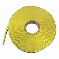 High Temp Vacuum Sealant, Yellow, 1/8" x 1/2" x 25' Roll