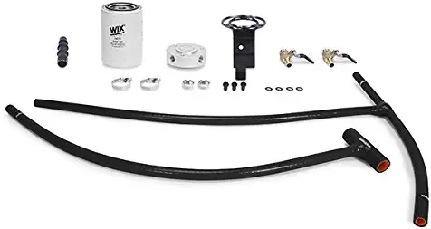 Mishimoto MMCFK-F2D-03BK Black Powerstroke Eng Coolant Filter Kit