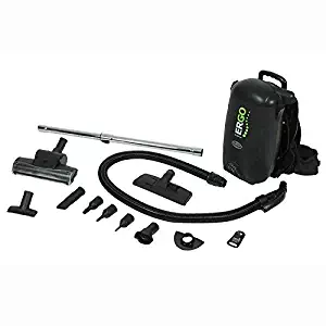 Atrix - VACBP1 HEPA Backpack Vacuum Corded 8 Quart HEPA Bag 4 Level Filtration Attachments (Renewed)