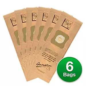 6 Genuine Kirby Vacuum Cleaner Bags G3 G4 G5 G6 G7 Sentria Ultimate Diamond Bag (Package may vary)