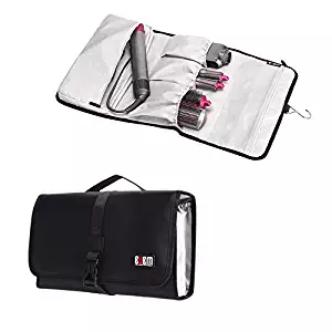 BUBM Travel Portable Storage Bag for Dyson Airwrap Styler,Black