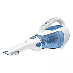 Black & Decker 14.4V Dustbuster Cordless Handheld Vacuum in Blue/White