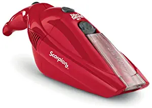 Dirt Devil Scorpion 6.0V Cordless Bagless Handheld Vacuum, BD10050RED