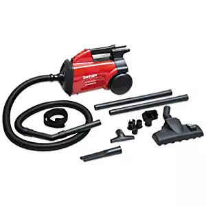 Sanitaire SC3683B Commercial Compact Canister Vacuum, 10lb, Red