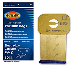 Best Electrolux Type C Vacuum Bags
