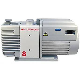 EDWARDS VACUUM A65401906 Rotary Vane Dual Stage Mechanical Vacuum Pump, 115/230V, 1-ph, 50/60 Hz, Factory Set to 115V for USA