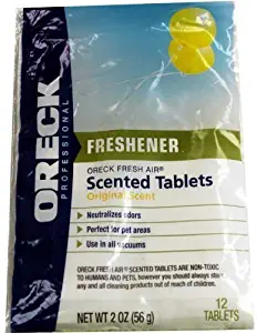 12 Oreck Fresh Air Tab Vacuum Cleaner Scent Tablets Deodorizing