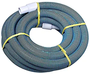 Swimming Pool Commercial Grade Vacuum Hose 1.25 inch Diameter - 25ft Length with Swivel End