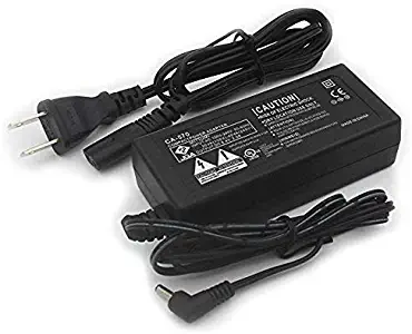 CA-570 AC Adapter Charger Compatible Canon FS21 FS22 FS200 FS300 HF10 HF11 HF20 HF100 HF200 HF M31 HF S10 HG20 HG21 HG30 HR10 HV10 HV20 HV30 HV40 XA10 ZR80 ZR85 ZR90 ZR100 ZR200