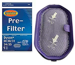 EnviroCare Replacement Vacuum Pre-Filter for Dyson DC30, DC31, DC34, DC35, DC44 Digital Slim, DC56