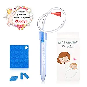 Nasal Aspirator Snot Sucker for Baby Nose Cleaner for Infant with 24 Filters