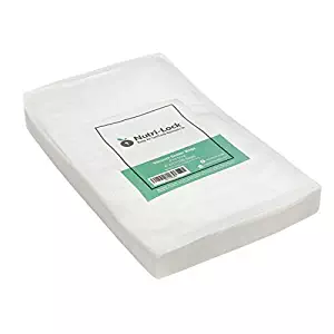 Nutri-Lock Vacuum Sealer Bags. 100 Pint Bags 6x10 Inch. Commercial Grade Food Sealer Bags for FoodSaver, Sous Vide