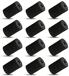 PGFUN 12 PCS Polaris Sweep Hose Tail Scrubber Filter Sponge Foam Roll for Polaris 9-100-3105,180,280,360,380,480,3900 for Aquarium Fish Tank Pool Cleaner Replacement Parts