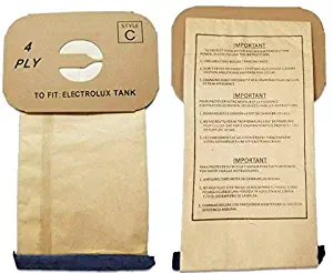 25 ELECTROLUX CANISTER C VACUUM SWEEPER BAGS