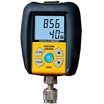 Fieldpiece SVG3 Digital Vacuum Gauge with Alarm