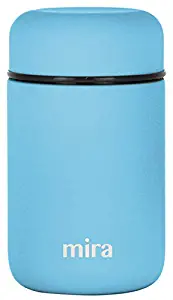 MIRA Lunch, Food Jar | Vacuum Insulated Stainless Steel Lunch Thermos | 13.5 oz | Sky