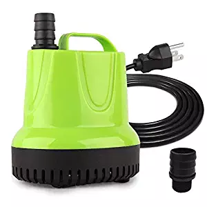 FREESEA 300-1100 GPH Submersible Water Pump for Pond, Aquarium, Hydroponics, Fish Tank Fountain