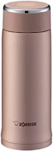 Zojirushi SM-LA36NM Stainless Mug, 12 oz, Rose Gold