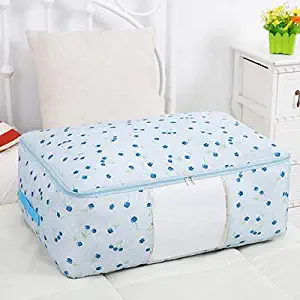 Aalborg125 Storage Bags Waterproof Portable Clothes Storage Bag Organizer for Pillow Quilt Blanket Quilt Bag Organizer