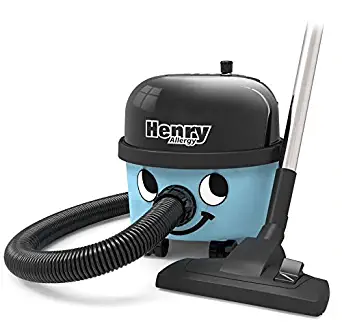 Numatic/NaceCare Henry Allergy Canister Vacuum-1.6 Gallon Capacity with Allergy Easing Hepa-Filtration and AST9 Professional Accessory kit (Blue)