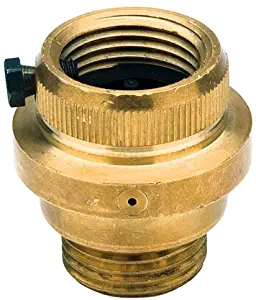 Watts 8FR Hose Connections Vacuum Breaker with Freeze Relief, Brass