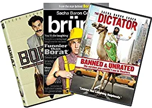 Sacha Baron Cohen 3-Movie Collection - Borat/Bruno/The Dictator