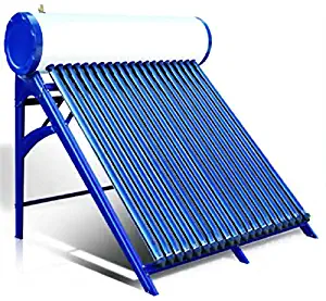 Duda Solar 180 Liter Standard Passive Water Heater Attached Pressurized Tank Evacuated Tubes Hot