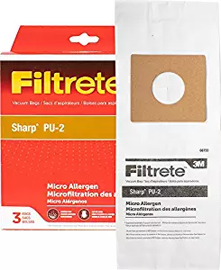 3M Filtrete Sharp PU-2 Micro Allergen Vacuum Bag