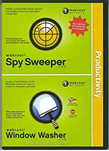 Webroot Spy Sweeper Two and Window Washer Five