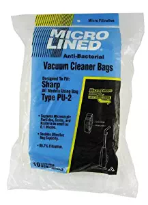 PU-2 Sharp Vacuum Replacement Bag (10 Pack)