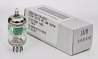 General Electric (GE) 5654 / 5654W / 6AK5 / 6AK5W Electron Vacuum Tube by GE