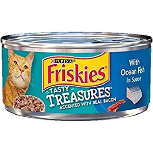 Purina Friskies Pate Wet Cat Food; Tasty Treasures