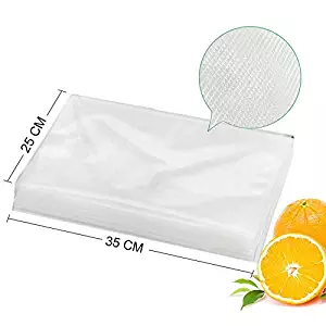 50pics/lot Vaccum Bags 15 * 25CM 20 * 25CM 22 * 30CM 25 * 35CM 28 * 40CM Vacuum Seal Sealer Packer Packing Machine Food Bag for Kitchen