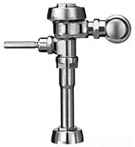 Sloan Royal 180-1 Exposed, Low Consumption (1.0 gpf/3.8 Lpf), Urinal Flushometer, Chrome