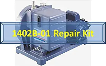 Welch Vacuum 1402K-06 Major Repair Kit for Use with DuoSeal 1402 and 1405 Pumps with Mechanical Seal