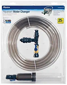 Aqueon 25 ft Fish Tank Gravel Cleaner & Water Changer Vacuum