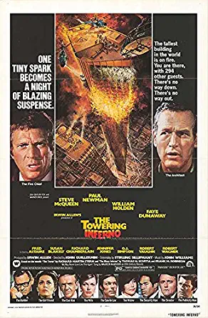 Towering Inferno - Authentic Original 27x41 Folded Movie Poster