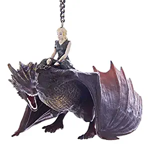 Kurt Adler Kurt S. Adler 5" Game of Thrones Daenerys with Dragon Ornament