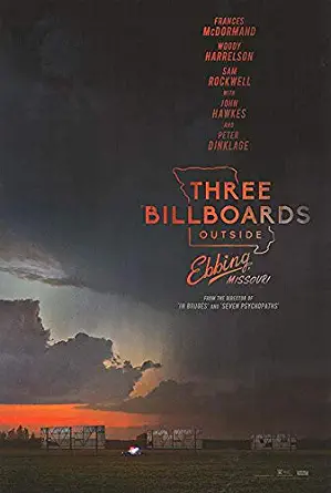 Three Billboards Outside Ebbing, Missouri - Authentic Original 27x40 Rolled Movie Poster