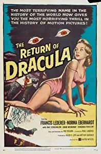 Return Of Dracula The Movie Poster 24x36