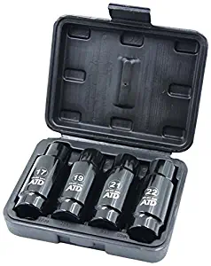 ATD Tools 5454 1/2" Drive Crankshaft Bolt Socket Set, 4 Piece, 1 Pack